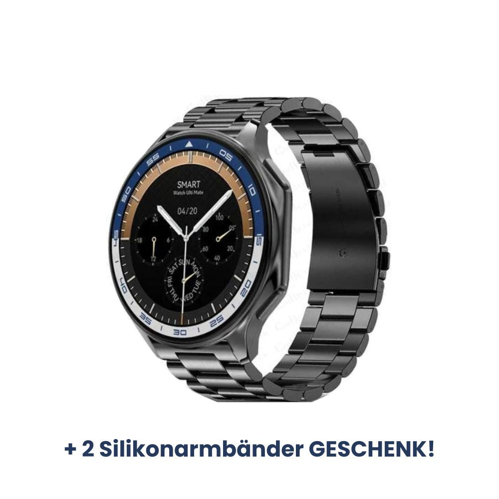 Business-Smartwatch X mit 32GB Speicher, Fitness-Tracker und wasserdichtem Design