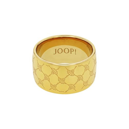 JOOP! stainless steel ladies' ring including gift box in color: gold