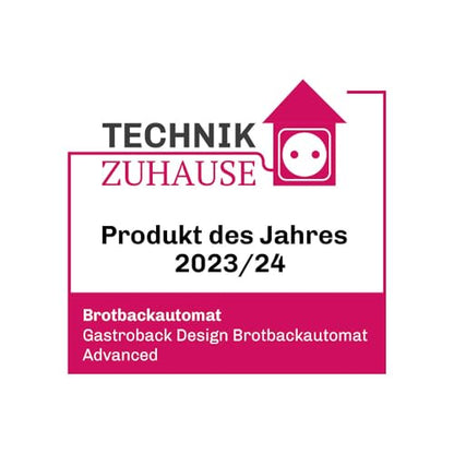 GASTROBACK Vollautomatisches Brotbackautomat Advance -  Brotbackmaschine | Timer-Funktion, Zutatenfach