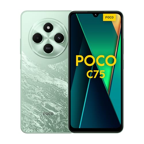 Poco C75 Android Smartphone (6GB - 128GB): 2.0GHz, 50MP AI Dual Camera | 5160mAH