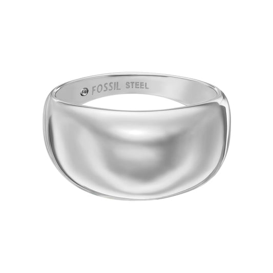 FOSSIL 'All Stacked Up' Edelstahl Damen-Bandring