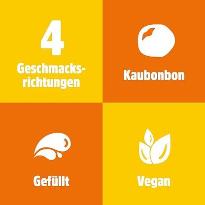 nimm2 Soft ULTRAPACK (1x800g): Gefüllte Kaubonbons in vier Sorten mit Fruchtsaft und Vitaminen 3