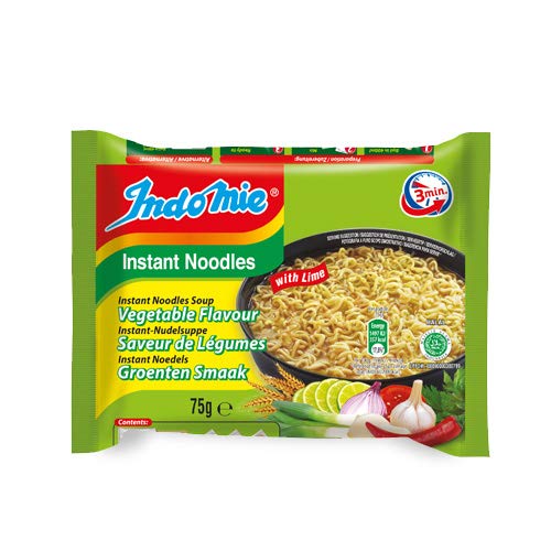 IndoMie Instant-Nudelsuppe (40x75g) mit Gemüsegeschmack mit Limette