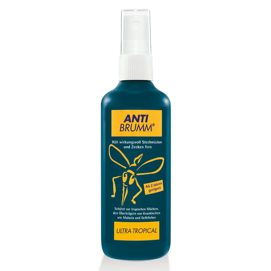 ANTI BRUMM Ultra Tropical Insektenspray (75ml): Starker Schutz gegen Mücken & Zecken