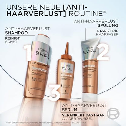 L'Oréal Paris Fiber Booster Anti-Hair Loss Scalp Serum: Against Hair Loss (3x 102ml)