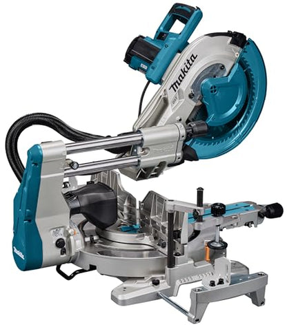 Makita Kapp- und Gehrungssäge (LS1219L) mit Laserführung & platzsparender Bauweise: 305mm