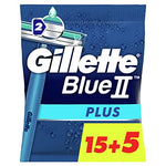 Gilette Blue2 Plus | Einwegklingen für Männer (20 Stück)
