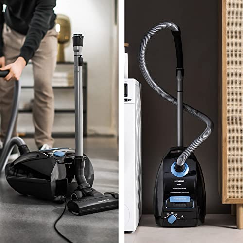 Siemens Staubsauger VSQ5X1230 (Q5.0) mit Beutel: 850W, Extreme Leise, Hygiene-Filter
