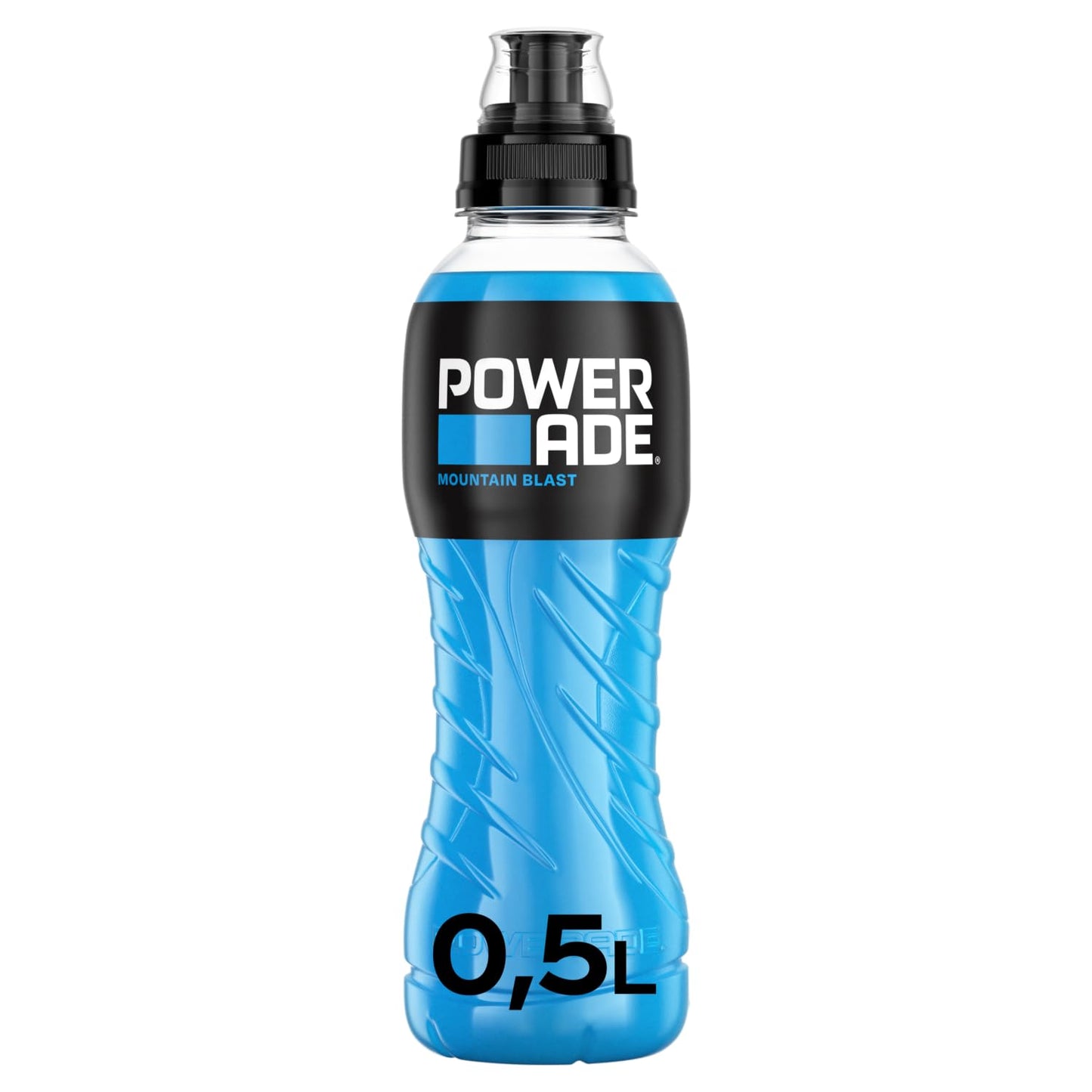 Powerade Sports - Mountain Blast (12x 500ml) | kalorienarmes Sportgetränk mit Fruchtmix-Geschmack