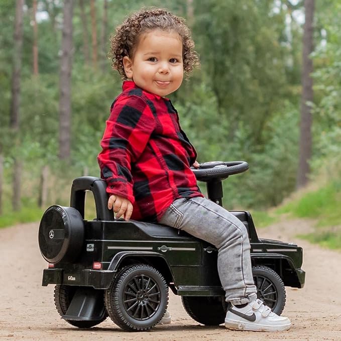 Mercedes G350d Rutscherauto für Kinder | Leise mit Kunststoffrädern (ab 1 Jahr)  6