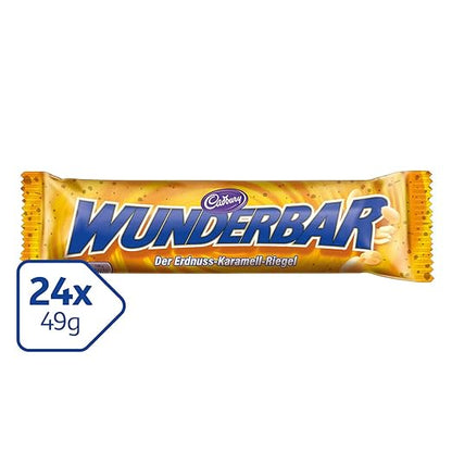 WUNDERBAR Erdnuss-Karamell-Riegel | Einzelverpackt (24 x 49g) 3