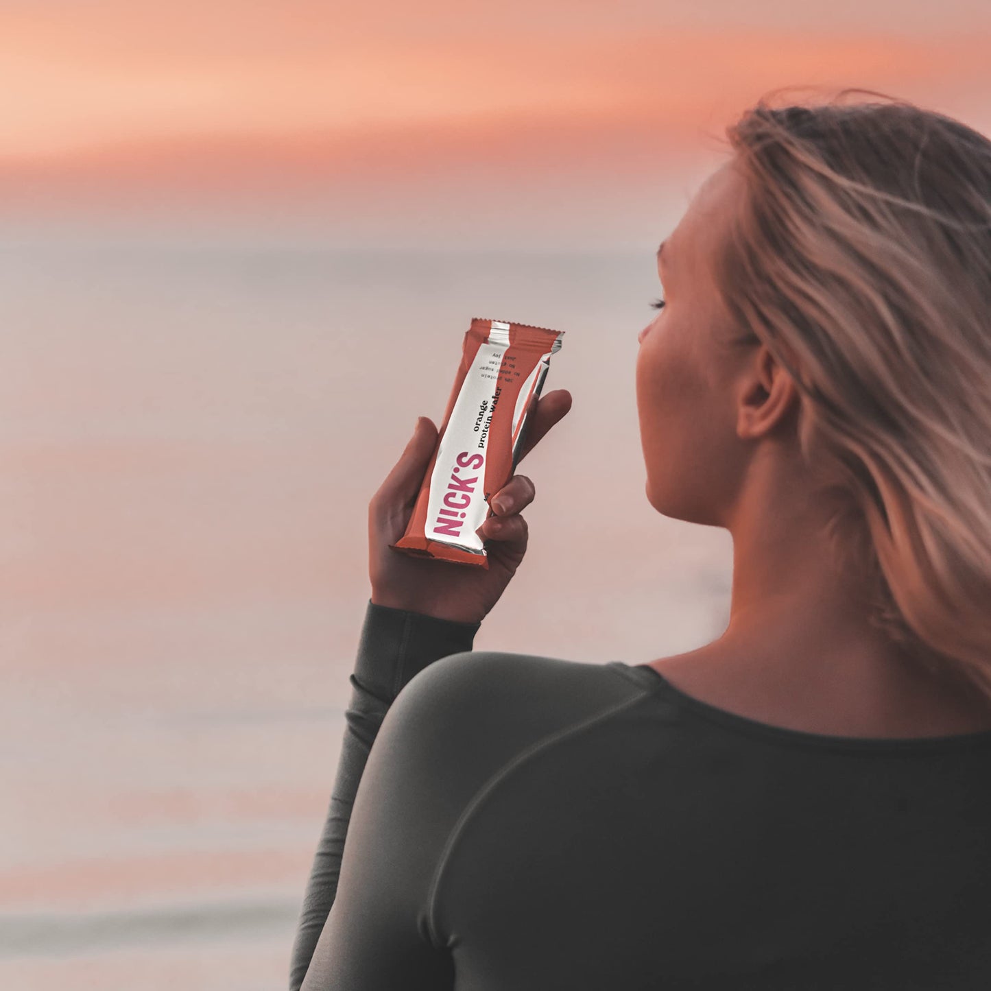 NICKS Protein Wafer Riegel Sport Mix (9x 40g): Low Carb Proteinriegel Schokopladen