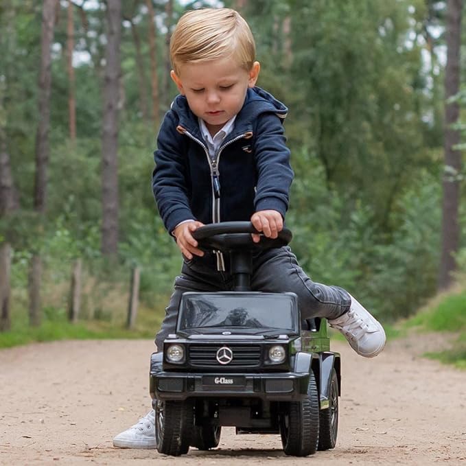 Mercedes G350d Rutscherauto für Kinder | Leise mit Kunststoffrädern (ab 1 Jahr) 4