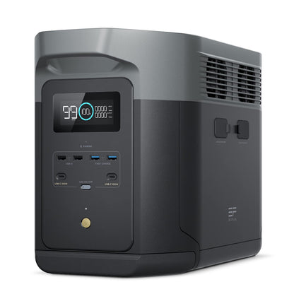 EcoFlow 'DELTA 2 MAX' tragbare Powerstation: Solargenerator für Zuhause, Camping, Wohnmobil