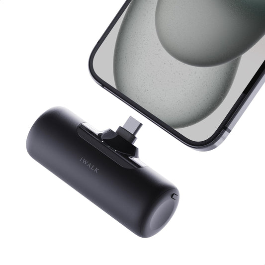 iWALK Mini-Powerbank (4500mAh) mit USB-C-Anschluss: Kompatibel mit iOS & Android-Geräte