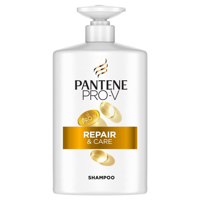 Pantene Pro-V Repair & Care Shampoo (1000ml) mit Pumpspender | Ohne Silikone