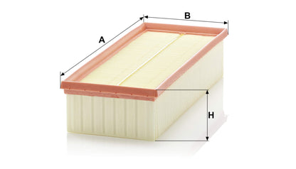 MANN-FILTER Premium Luftfilter (C 35 154) für Pkw + Transporter