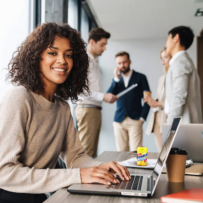 Mentos Kaugummi Full Fruit (6x 35 Stück) in drei Sorten mit Frucht-Geschmack & flüssiger Füllung