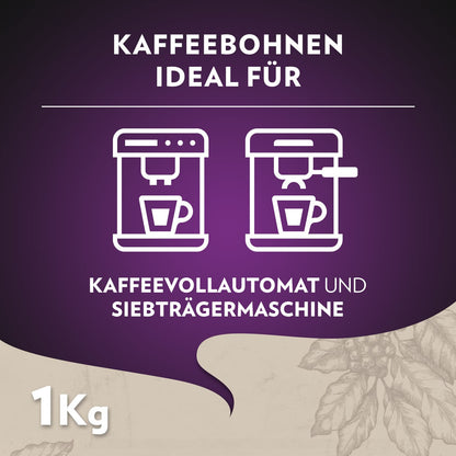 LAVAZZA Espresso Italiano Cremoso (1kg): Arabica Kaffeebohnen, Intensität 8/10