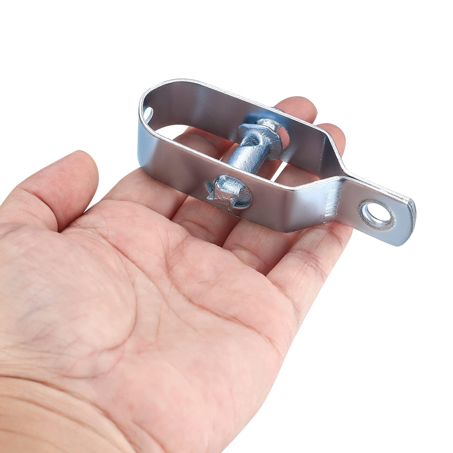 Maschendrahtzaun Spanner für Garten (10 Stück): Spanndraht, Knotengeﬂechtzaun