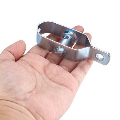 Maschendrahtzaun Spanner für Garten (10 Stück): Spanndraht, Knotengeﬂechtzaun