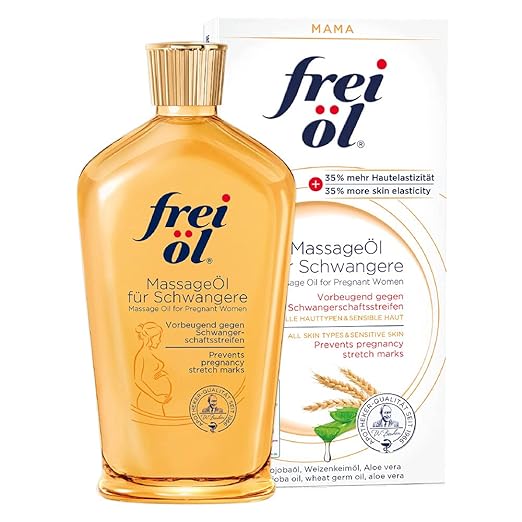 frei öl Massage-Öl für Schwangere | Schwangerschaftsöl: Vegan (125ml)