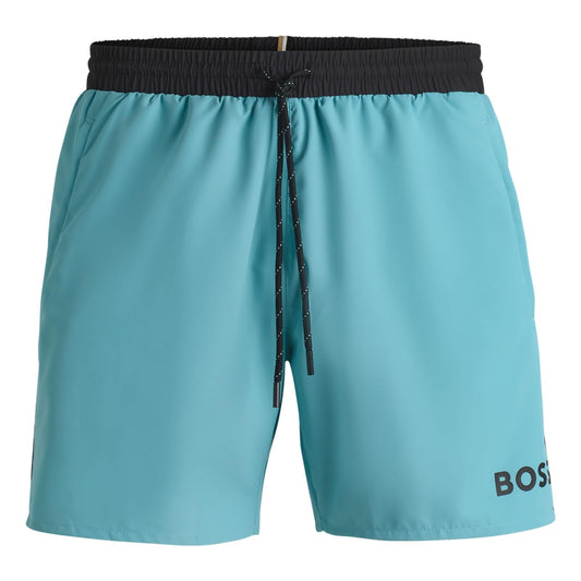 BOSS 'Starfish' Herren Badehose: Schnelltrocknend & Komfortabel, ideal für Urlaub & Schwimmen