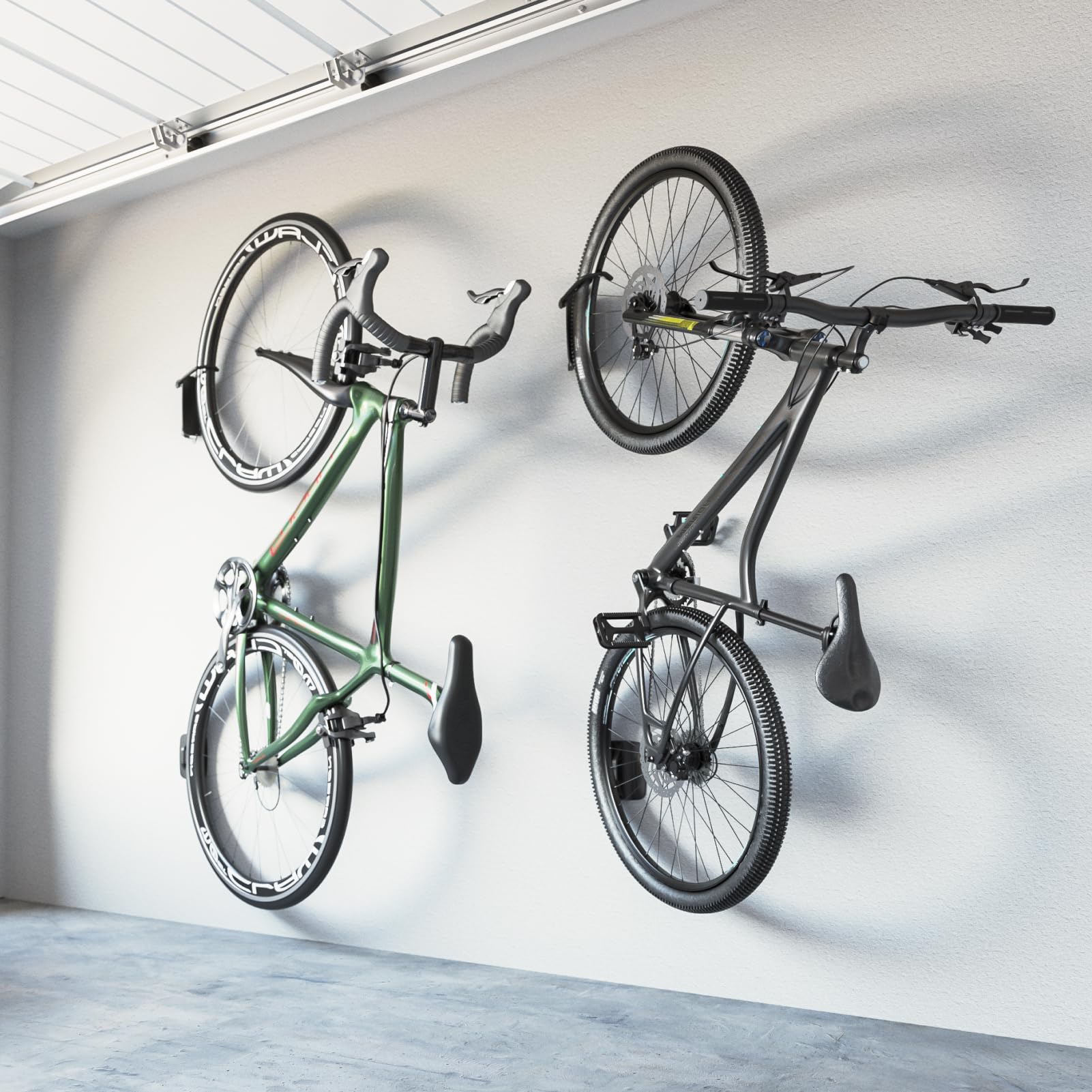 wandhalterung fahrrad garage monTEK Schwenkbare Fahrrad Wandhalterung für die Garage bis zu 30kg