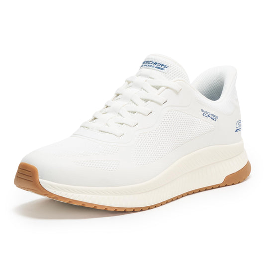 Skechers 'Bob Squad Chaos 4' Slip-Ins Herren-Sneaker (Weiß Opulenter Garten)