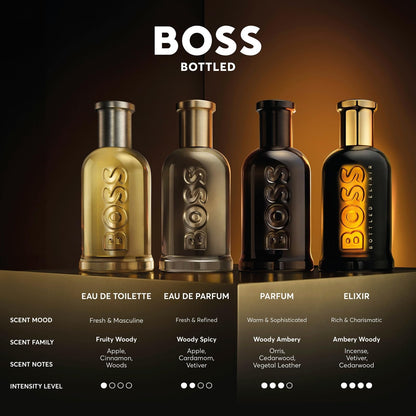 BOSS Bottled perfume for men for long-lasting freshness and elegance