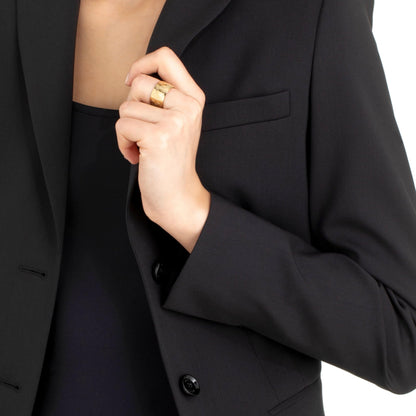 JOOP! stainless steel ladies' ring including gift box in color: gold