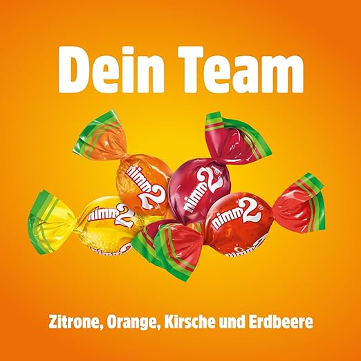 nimm2 Soft ULTRAPACK (1x800g): Gefüllte Kaubonbons in vier Sorten mit Fruchtsaft und Vitaminen 4