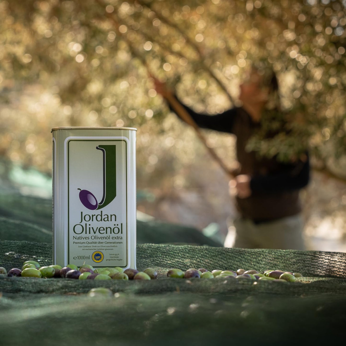 Jordan Natives Olivenöl (2x 1 Liter Kanister) von der griechischen Insel Lesbos