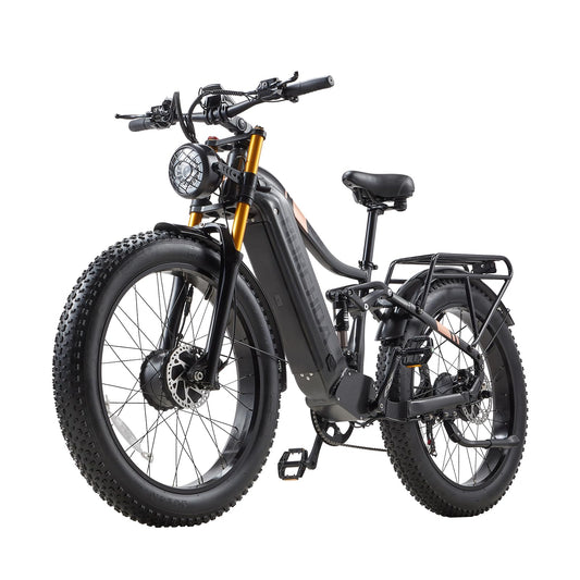 BURCHDA HC26 Dual-Motor E-Bike mit LCD-Display: 190Nm, 1440Wh Akku bis 160km