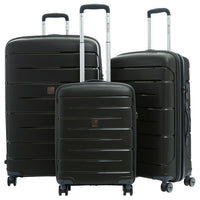 MODO BY RONCATO 'Starlight 2.0' Hartschalen Reisekoffer-Set (3-teilig): TSA Schloss, Schwarz