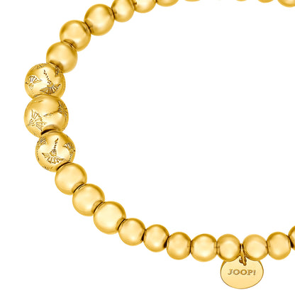 JOOP! Edelstahl-Armband mit Logotag inkl. Geschenk Box in Farbe: Gold
