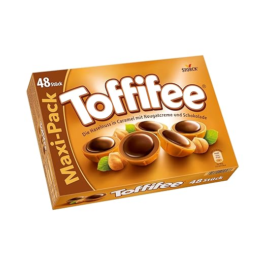 Toffifee: 400g Maxi-Pack | Haselnuss-Karamell mit Nougatcreme & Schoko