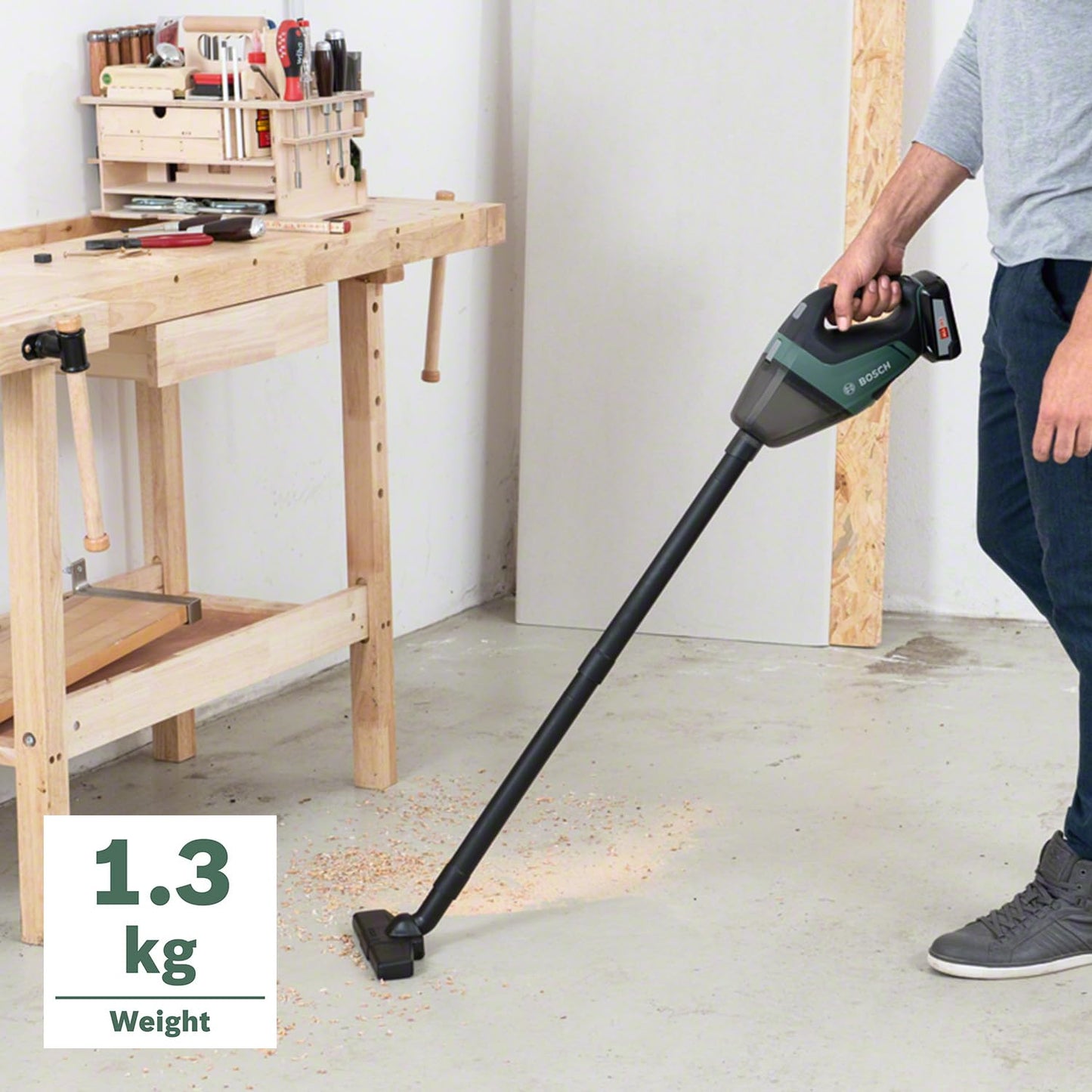 Bosch 'UniversalVac 18' Akku-Staubsauger: 18 Volt System, OVP | ohne Akku