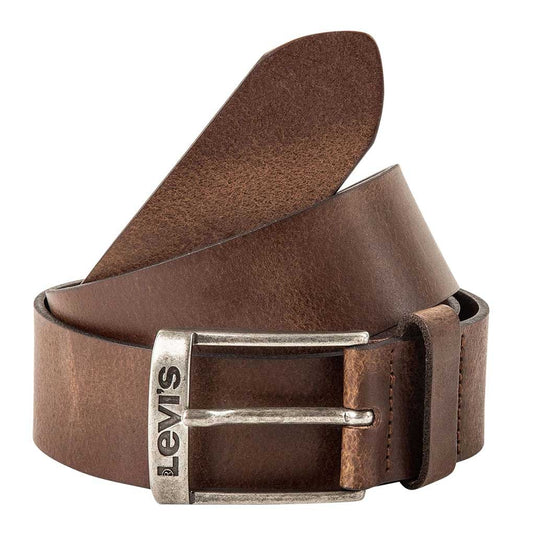 Levi's Men's NEW DUNCAN Belt, Brown (Dark Brown), 110