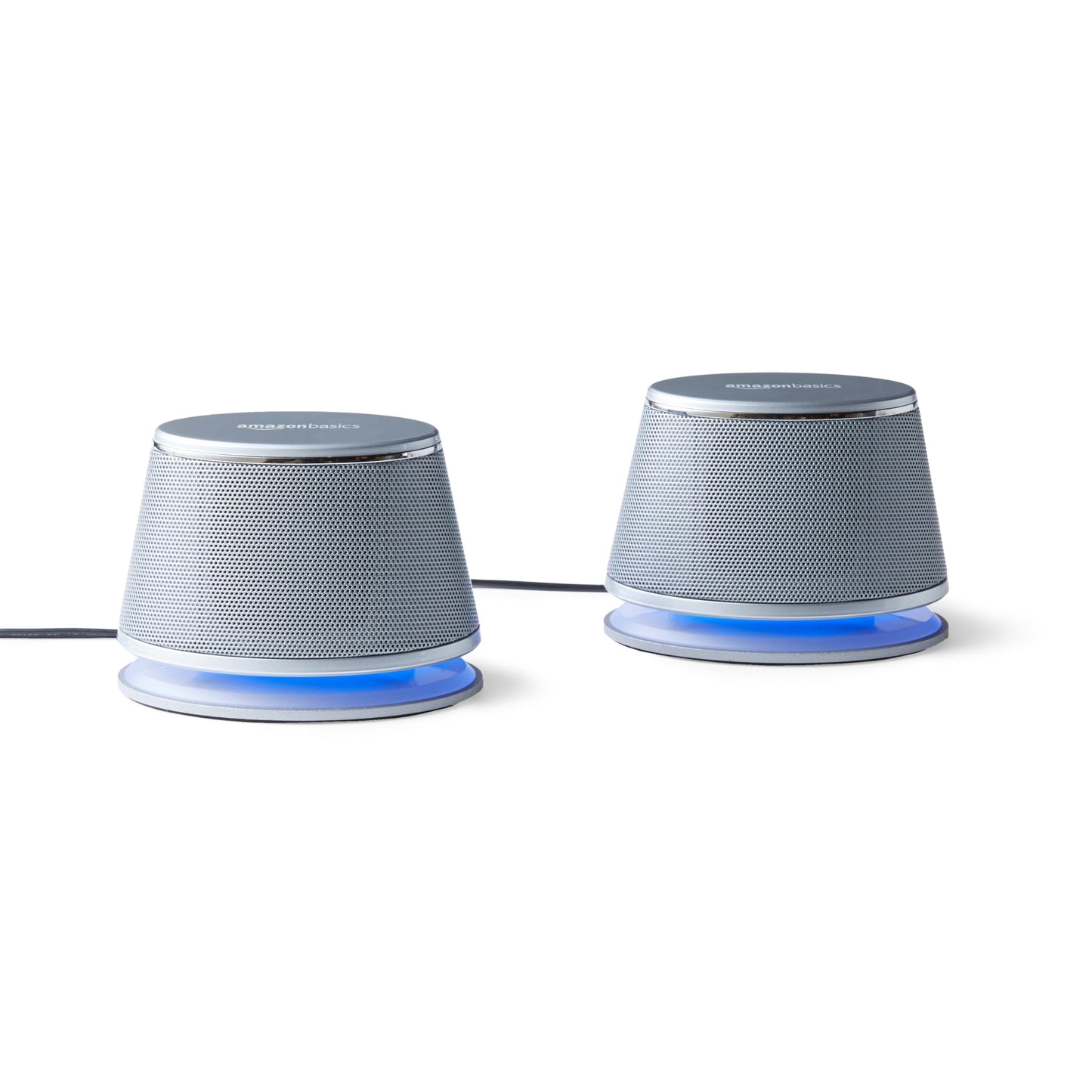 Amazon Basics Stereo-2.0-Lautsprecher für PC oder Laptop (USB-Stromversorgung) 1x Paar