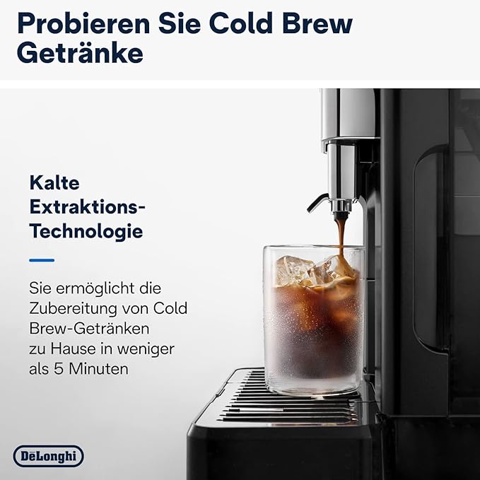 De'Longhi Eletta Explore Kaffeevollautomat | Cold Brew: ECAM452.67.G inkl. Kaffeekanne 4