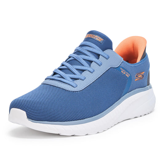 Skechers 'Squad Chaos-Solid Tour' Slip-Ins Herren Sneaker (Marineblau)