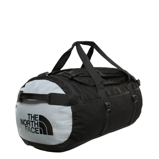 The North Face - Gilman Duffel Bag - Sport- und Turnbeutel mit Schulterriemen - Faltbare Reisetasche - TNF Black/Mid Grey, M, 71L