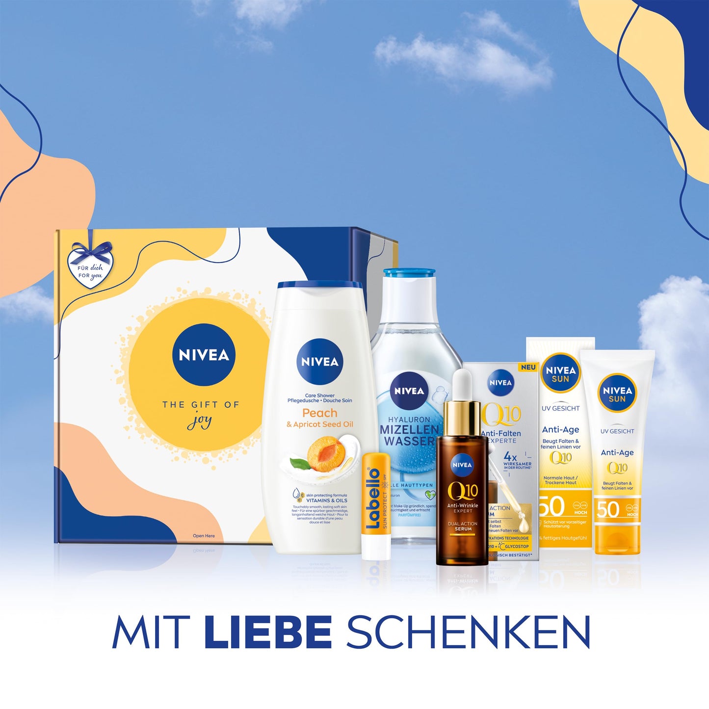 NIVEA 'The Gift of Joy' Gift Care Set for Women: A versatile beauty set 