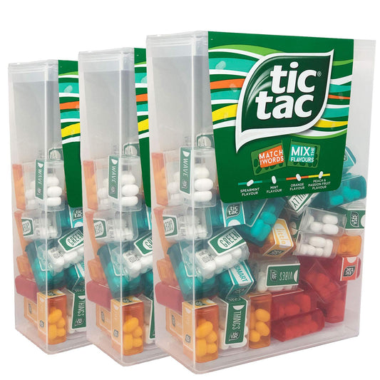tic-tac Lilliput (3x60er Schachteln je 228g) in verschiedenen Sorten
