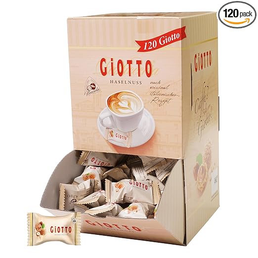 Ferrero Giotto Noisettes, paquet unique, paquet de 120 (120 x 4,3 g)