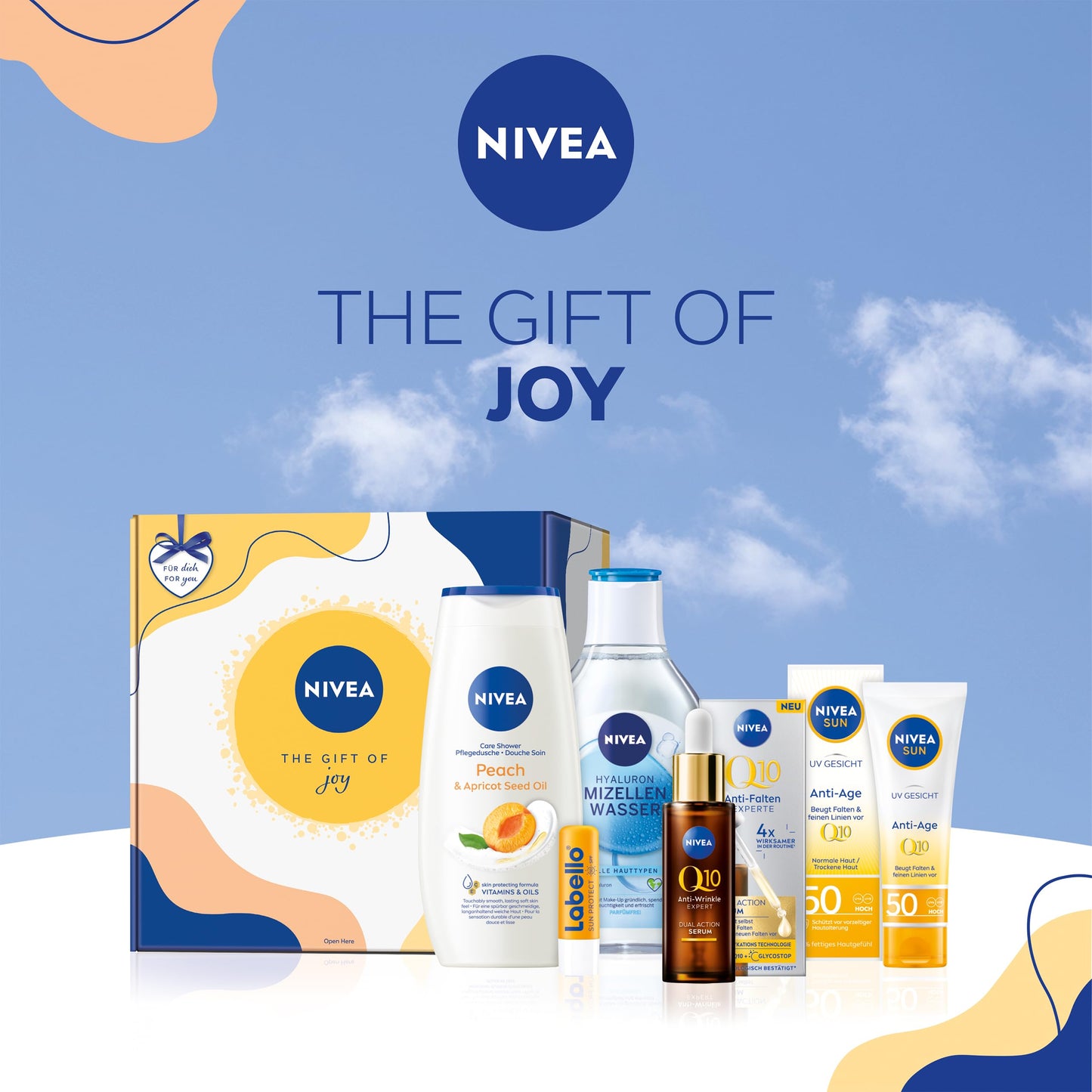 NIVEA 'The Gift of Joy' Gift Care Set for Women: A versatile beauty set 