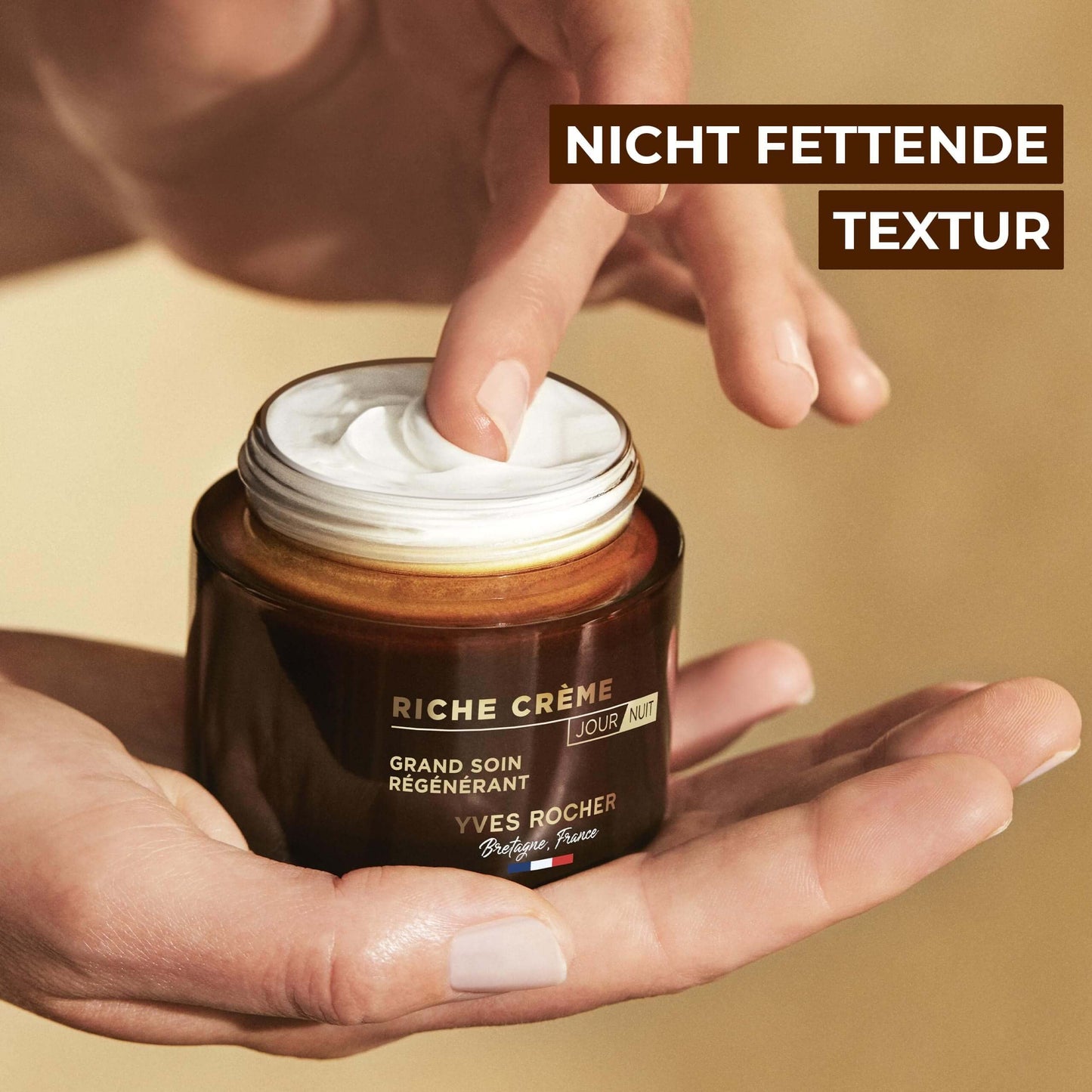 Yves Rocher RICHE CRÉME Anti-Aging Gesichtscreme für Tag & Nacht (75ml)