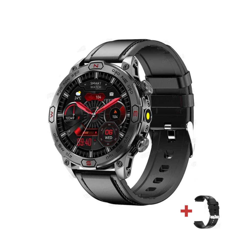 Outdoor GPS Smartwatch, Fitness-Tracker | Bluetooth-Anrufe für Android & iOS 4