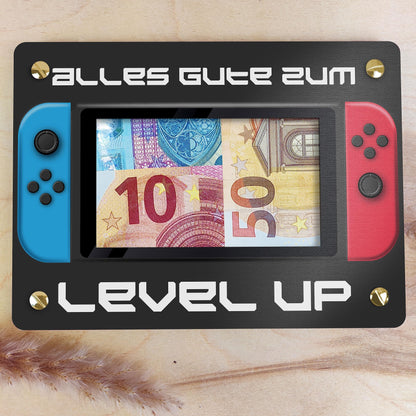 Gaming Room Decoration - XL Wooden Money Gift Including Stand | Gaming Decoration, Gamer Decoration, Boy Gift, Gifts for Men, Gaming, Gaming Gift Ideas, Gamer Gift, Money Card